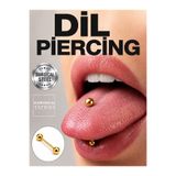 Karınca Piercing Dil Piercing Tongue Cerrahi Çelik