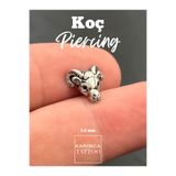 Karınca Piercing Koç Rock Gothic Kulak Piercing Tragus Flat Conch Helix Kıkırdak Küpe