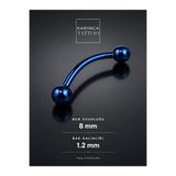 Karınca Piercing Lacivert Mavi Kulak Conch Orbital Snug Kıkırdak Kaş Piercing