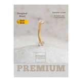 Karınca Piercing Premium Zirkon Taşlı Piercing Gold Kaş Rook Tragus Helix Snug Daith Conch Smiley Septum Göbek Nipple