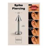 Karınca Piercing Spike Labret Piercing Dudak Snake Bites Tragus Vertical Helix Kulak Nostril Conch Paslanmaz Kararmaz Cerrahi Çelik Küpe