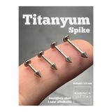Karınca Piercing Spike Titanyum Piercing Side Labret Snake Bites Dudak Medusa Monroe Tragus Forward Helix Flat Conch
