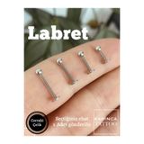 Karınca Piercing Yüksek Kalite Cerrahi Çelik Labret Kulak Dudak Conch Burun Helix Tragus Piercing