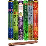 Karışık Aromalı 12'li Tütsü Seti 12x20 (240 Çubuk), Yüksek Kaliteli Tütsü, 45 Dakika Yanma Süresi, Popüler Tütsüler
