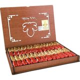 Karışık Çukulat Kuru Incir 1.350 gr Ahşap Kutu - 1,3 kg