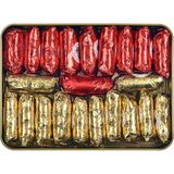 Karışık Çukulat Kuru Incir 500 gr Metal Kutu