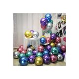Karışık Krom Balon 30 Adet