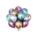 Karışık Krom Balon Doğum Günü Balonu 40 Adet