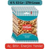 Karışık Kuruyemiş Festival 45 Gr (6'lı Paket) – Aç, Bitir, Enerjini Yenile! (270 Gr)