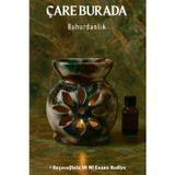 Karışık Mermer Desenli Buhurdanlık (Seçeceğiniz 10 Ml Esans Hediye)