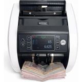 Karışık Para Sayma Makinesi Usd, Eur, Tl, Gbp, Syp Sahte Ayıklama,banko Ekranı, Para Desteleme - Siyah