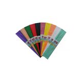 Karışık Renk Krapon Kağıdı 10 Renk 50X200 Cm 10'Lu Paket