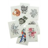 Karışık Tattoo Dövme Sticker