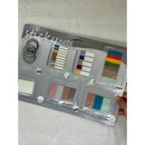 Karışık Tonlar Cetvelli Retro Renk İndeks Sticker/İndex/Postit/Post-it/Kitap Ayracı/Not Kağıdı/Washi Bant