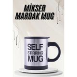 Karıştırıcı Özellikli Mikser Kupa Bardak Termos Bardak