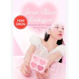 Karıştırılabilir Renk Tonlarına Sahip 4lü Allık Paleti Dasıque Blending Mood Cheek (#14 Love Heart)