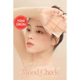 Karıştırılabilir Renklere Sahip 4lü Allık Paleti Dasıque Blending Mood Cheek (#01 Warm Blending)