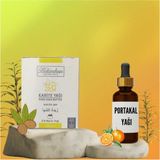 Karite Cilt Bakım Yağı 100 ml + Portakal Yağı 20 ml - 1 Adet