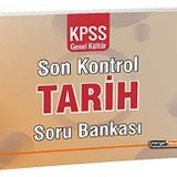 Kariyer Meslek KPSS Genel Kültür Tarih Son Kontrol Soru Bankası (Kapak değişebilir)