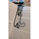 Kariyer Sevimli Kedi Kitap Ayracı 3D Kedi Kitap Ayracı Dekoratif Kitap Aksesuarı