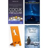Kariyer Yayınları Çocuk Hırsızları - Mustafa Çay + Kuzey Işıklarının Şarkısı + Telefon Tutucu + Bir Kar Tanesi