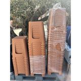 Karizma Rattan Tabure ( 6 Adet ) 1 Takım - Siyah