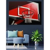 Karizmart Basketbol Panyası Potası Spor Dekoratif Kanvas - Mdf Ahşap Tablo