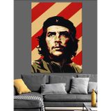 Karizmart Che Guevara Pop Art Dekoratif Kanvas - Mdf Ahşap Tablo