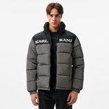 Karl Kani Retro Essential Puffer Erkek Gri Mont - ANTH-Gri