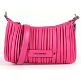 Karl Lagerfeld 245W3083 Pembe Deri Kadın Çapraz Çanta