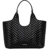 Karl Lagerfeld %50 Poliüretan, %50 Polyester Siyah Kadın Omuz Çantası B1W30038999