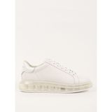 Karl Lagerfeld Beyaz Erkek Sneaker KAPRI KUSHION Emboss Repeat Lo Lace