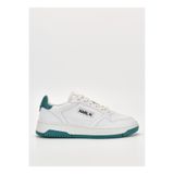 Karl Lagerfeld Beyaz-Yeşil Kadın deri Sneaker KL63024 01F
