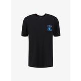 KARL LAGERFELD Bisiklet Yaka Baskılı Siyah Erkek T-Shirt 240M2204999
