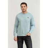 Karl Lagerfeld Bisiklet Yaka Sweatshirt Açık Mavi, S, 705710 551900, Açık Mavi, erkek