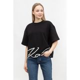 Karl Lagerfeld Bisiklet Yaka Sweatshirt, XS, 884297, siyah, kadın