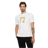 Karl Lagerfeld Bisiklet Yaka T-Shirt, 2XL, 1018271, beyaz, Erkek
