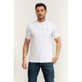 Karl Lagerfeld Bisiklet Yaka T-Shirt, 2XL, 755023561235, Beyaz, Erkek