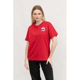 Karl Lagerfeld Bisiklet Yaka T-Shirt Çok Renkli, M, A1W17100, Çok Renkli, Kadın