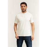 Karl Lagerfeld Bisiklet Yaka T-Shirt, L, 755047562235, Kırmızı, Erkek