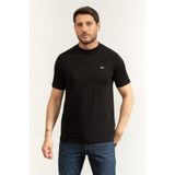 Karl Lagerfeld Bisiklet Yaka T-Shirt, L, 755052562235, Siyah, Erkek