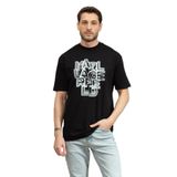 KARL LAGERFELD Bisiklet Yaka T-Shirt, M, 1018269, Siyah, Erkek