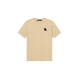 Karl Lagerfeld Bisiklet Yaka T-Shirt, M, 755049562235, Bej, Erkek
