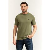 Karl Lagerfeld Bisiklet Yaka T-Shirt, M, 755052562235, Yeşil, Erkek