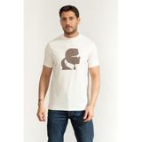 Karl Lagerfeld Bisiklet Yaka T-Shirt, M, 755055561221, Kırmızı, Erkek