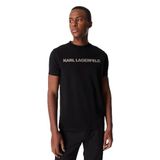 Karl Lagerfeld Bisiklet Yaka T-Shirt, S, 5003162946, Siyah, Erkek