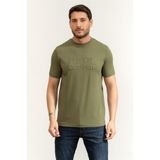 Karl Lagerfeld Bisiklet Yaka T-Shirt, S, 755035562221, Yeşil, Erkek