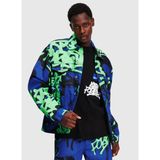 Karl Lagerfeld Çok Renkli Erkek Denim Ceket 241D1402_KLJ Relaxed Graffıtı Jacke