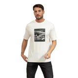 Karl Lagerfeld Crewneck Erkek Bisiklet Yaka T-Shirt, Beyaz, M Beden