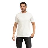 Karl Lagerfeld Crewneck Erkek Bisiklet Yaka T-Shirt, Beyaz, XL